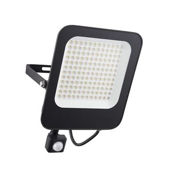 Guard LED 100 Watt Matt Black IP65 PIR Manual Override Floodlight 108601