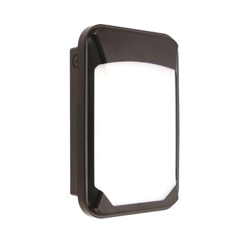 Lucca Mini IP65 Black Outdoor Microwave Sensor Light 77915