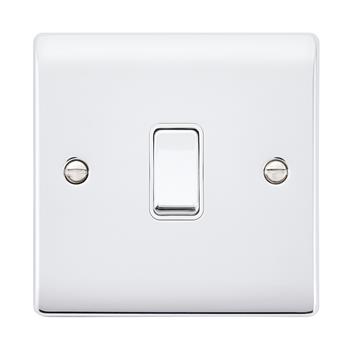 Raised Screwed 1-Gang Wall Switch