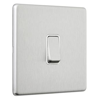 Screwless 1-Gang On/Off Wall Switch