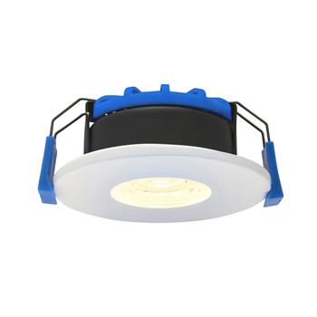 ShieldSLIM IP65 White Fire-Rated LED Recessed CCT Downlight 103174