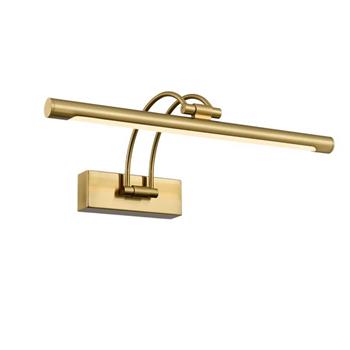 Aged Brass Small LED Dimmable Picture Light WB430