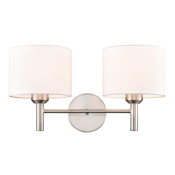 Barolo White Shades Double Wall Light 
