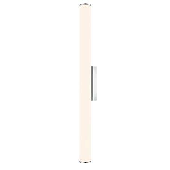 Baton Chrome And Opal LED Large IP44 Bathroom Wall Light WB435