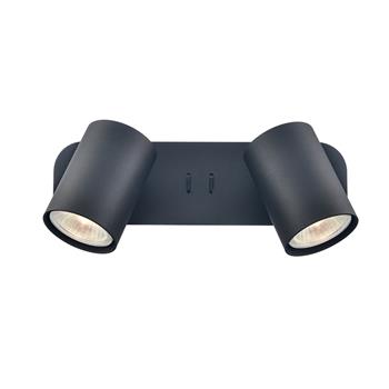 Duet Double Switched Adjustable Wall Light