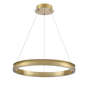 Eternity 600MM Satin Brass LED Pendant Fitting PCH478