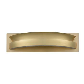 Eternity LED Satin Brass Single Wall Light WB607