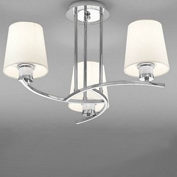 Hexx 3 Arm Polished Chrome Ceiling Light FL2082/3/1123