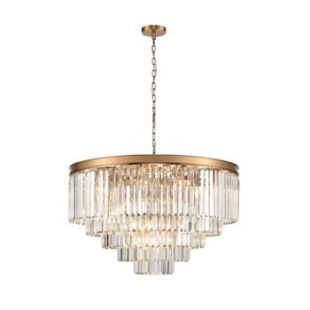Perdita Crystal 27 Light Tiered Pendant