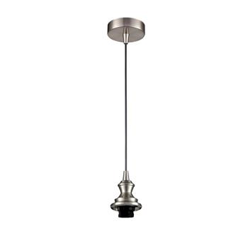 Refract Satin Nickel Single Pendant PCH231