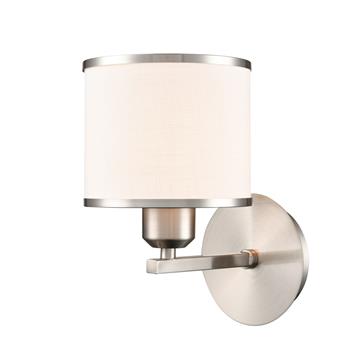 Sirius Off White Textured Shade Single Wall Light