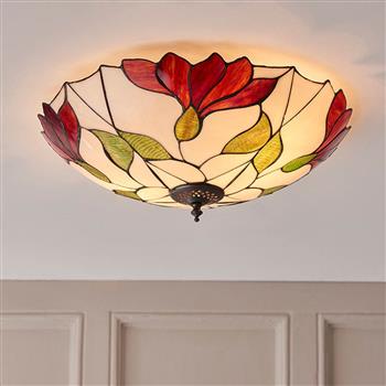 Botanica Large Tiffany Ceiling Light 63960