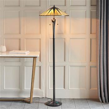 Dark Star Tiffany Floor Lamp 64041