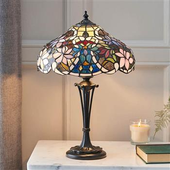 Sullivan Tiffany Double Table Lamp 64327