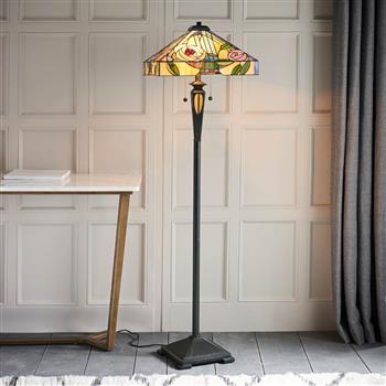 Willow Tiffany Floor Lamp 64383