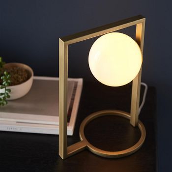 Brushed Gold Table Lamp Acmena-TG