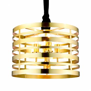 Dassah Brass Finished 4 Light Pendant 035BRA4D