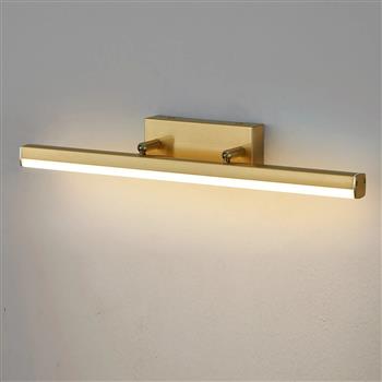 Adelphi Brass LED Medium IP44 Bathroom Wall Light 368938 