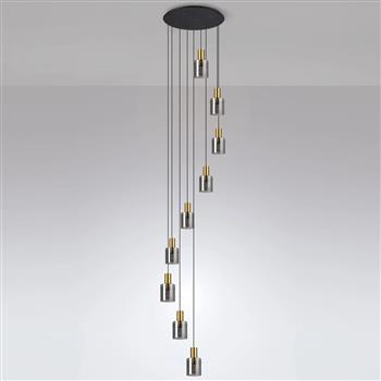 Akron 9 Light Cluster Pendant