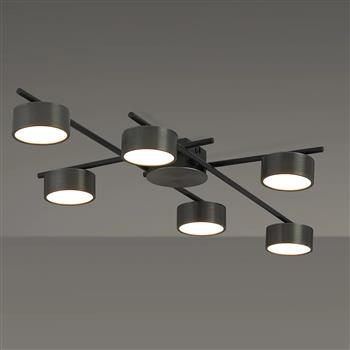 Alamo 6 Light LED Flush Fitting