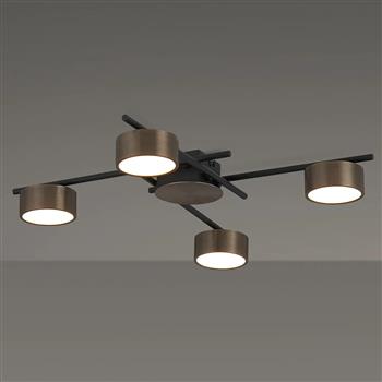 Alamo 4 Light LED Flush Fitting 