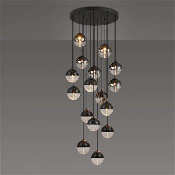 Baker 16 Light Cluster Pendant