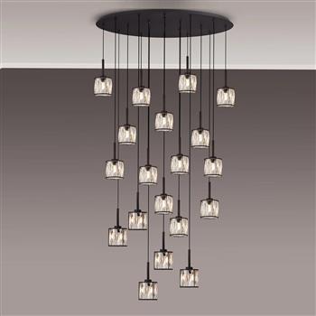 Joliet 19 Light Cluster Pendant