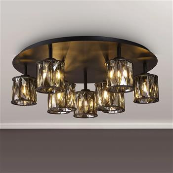 Joliet 9 Light Flush Fitting