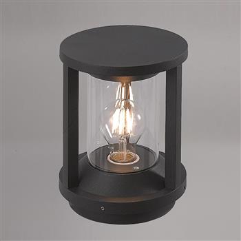 Pasadena Small Anthracite Finish Outdoor Post LT30061