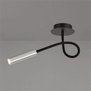 Yankton LED Adjustable Single Arm Ceiling Spotlight Fitting