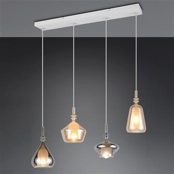 Aldea 4-Light Multicoloured Ceiling Pendant 349400417