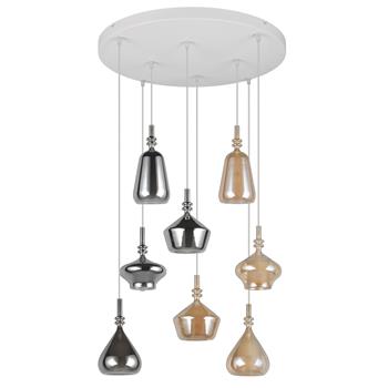 Aldea Round 8-Light Multicoloured Cluster Pendant 349430817