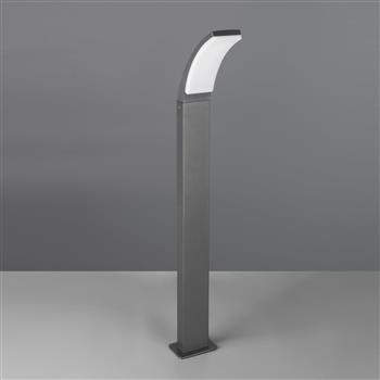 Beja IP44 1000mm Height Anthracite Outdoor LED Post Lamp R43356142