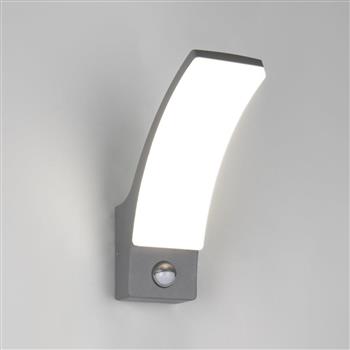 Beja IP44 LED PIR Outdoor Anthracite Wall Light R23359142