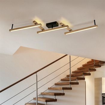 Bellari LED Natural Wood Ceiling Light 626410530