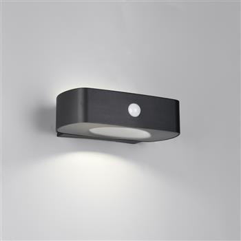 Bilboa IP44 Outdoor Solar PIR Wall Lights