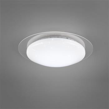 Bilbo White LED Small Flush Ceiling Fitting R62093500