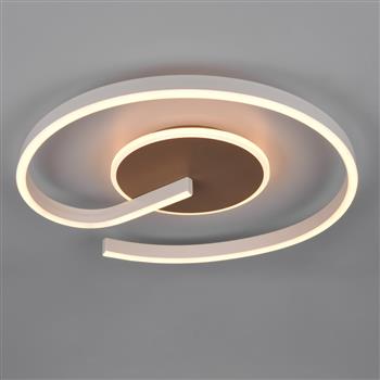 Calle LED Opal Diffuser Flush Wall Or Ceiling Light 