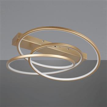 Darvin LED Semi-Flush Ceiling Fitting
