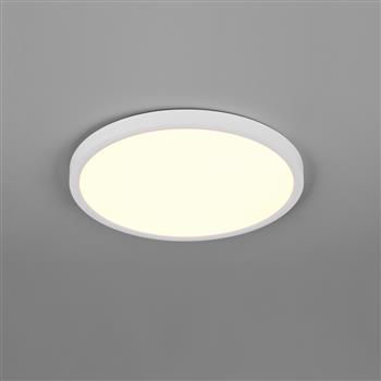 Draco LED Large Matt Finished Round Flush CCT Flush Fitting