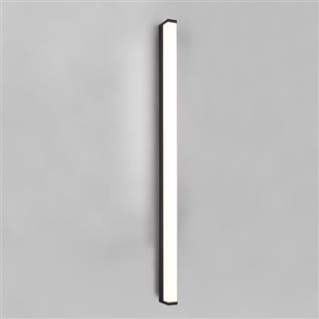 Fabio IP44 LED Large Matt Black Bathroom Wall Light