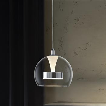 Flynt Chrome CCT LED Single Pendant 331610106