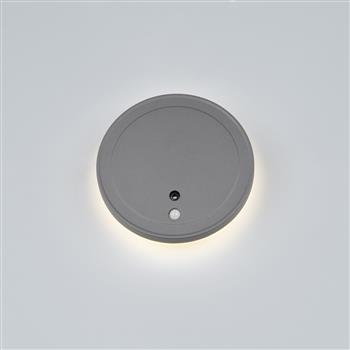 Fortaleza IP54 LED Round Anthracite Battery Outdoor Light R23056142