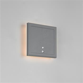 Fortaleza IP54 LED Square Anthracite Rechargeable Outdoor Light R23056242