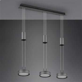Franklin Triple Rise and Fall LED Pendants
