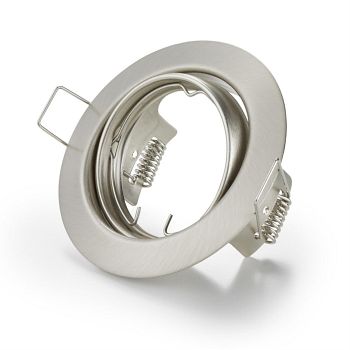 Jura Round Matt Nickel Adjustable Downlight 650100107