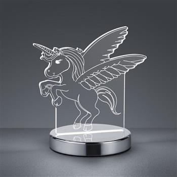 Karo LED Chrome And Polycarbonate Novelty Table Lamp R52491106