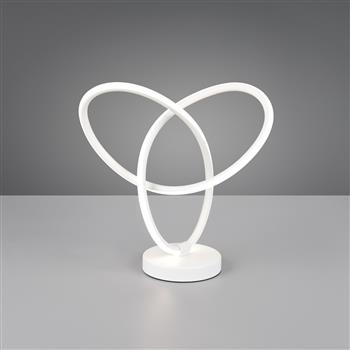 Lando LED Matt White And White Diffuser Table Lamp R53591131