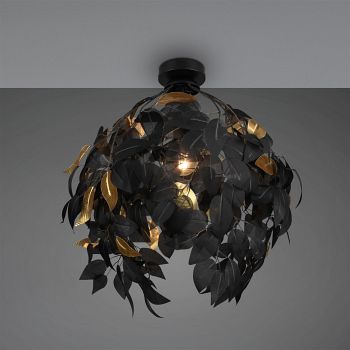 Leavy Small Semi Flush Ceiling Fitting