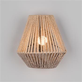 Lira Paper Yarn Brown And Black LED Touch Wall Light R25991126